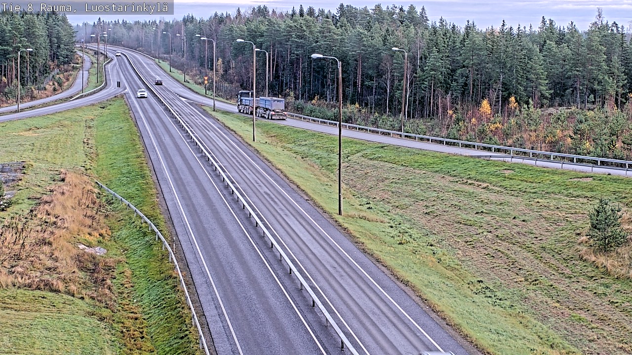 Kelikamerat Kuva Tie 8 Rauma, Luostarinkylä, Rauma, Satakunta