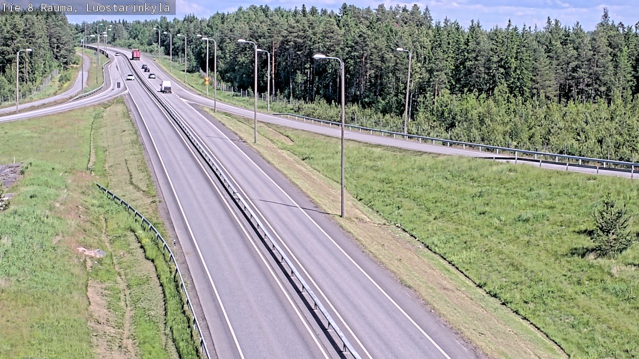 Kelikamerat Kuva Tie 8 Rauma, Luostarinkylä, Rauma, Satakunta