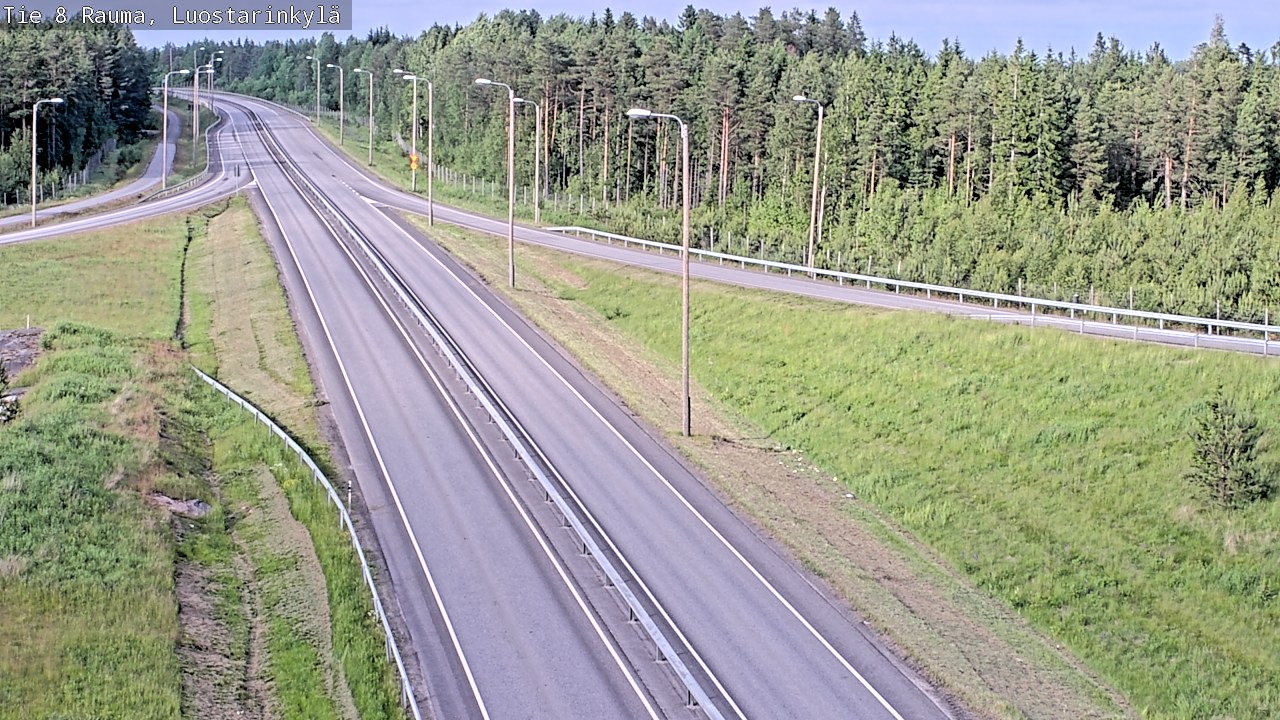 Kelikamerat Kuva Tie 8 Rauma, Luostarinkylä, Rauma, Satakunta