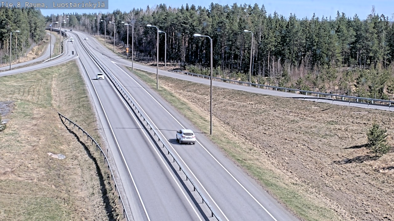 Kelikamerat Kuva Tie 8 Rauma, Luostarinkylä, Rauma, Satakunta