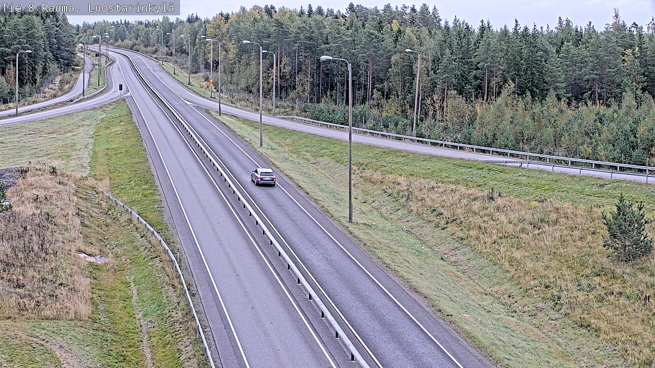 Kelikamerat Kuva Tie 8 Rauma, Luostarinkylä, Rauma, Satakunta