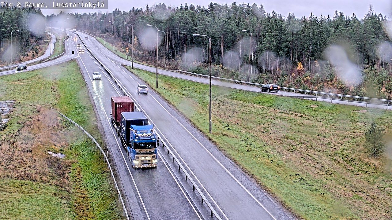 Kelikamerat Kuva Tie 8 Rauma, Luostarinkylä, Rauma, Satakunta