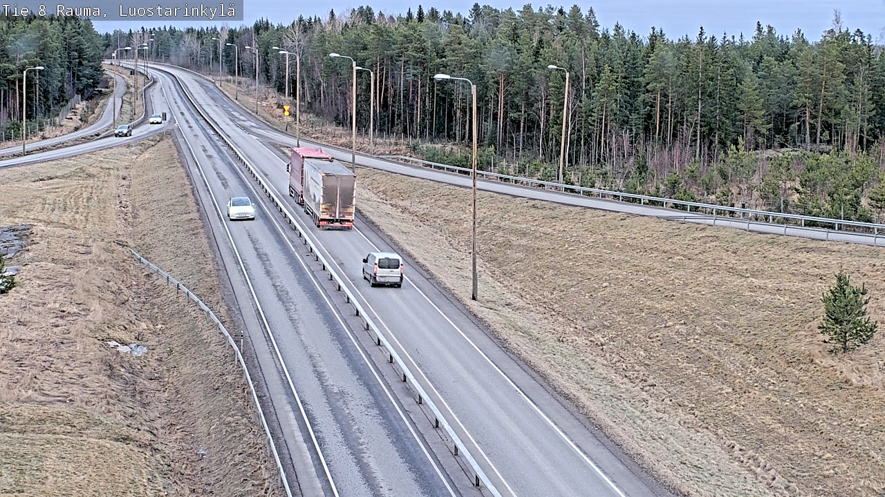 Kelikamerat Kuva Tie 8 Rauma, Luostarinkylä, Rauma, Satakunta