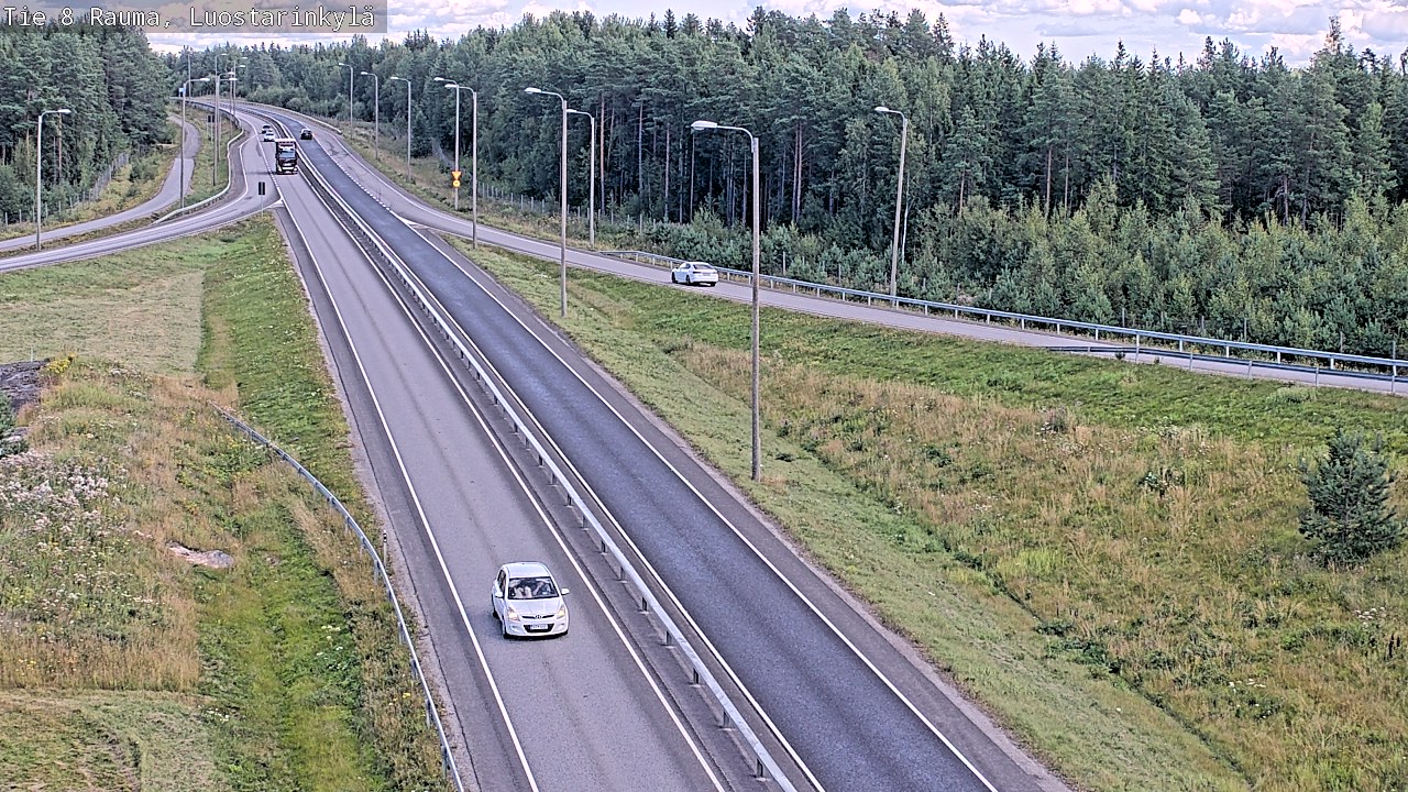 Kelikamerat Kuva Tie 8 Rauma, Luostarinkylä, Rauma, Satakunta