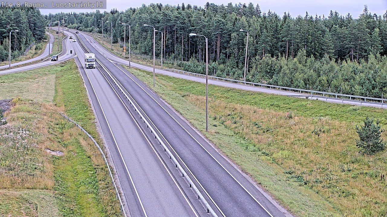 Kelikamerat Kuva Tie 8 Rauma, Luostarinkylä, Rauma, Satakunta