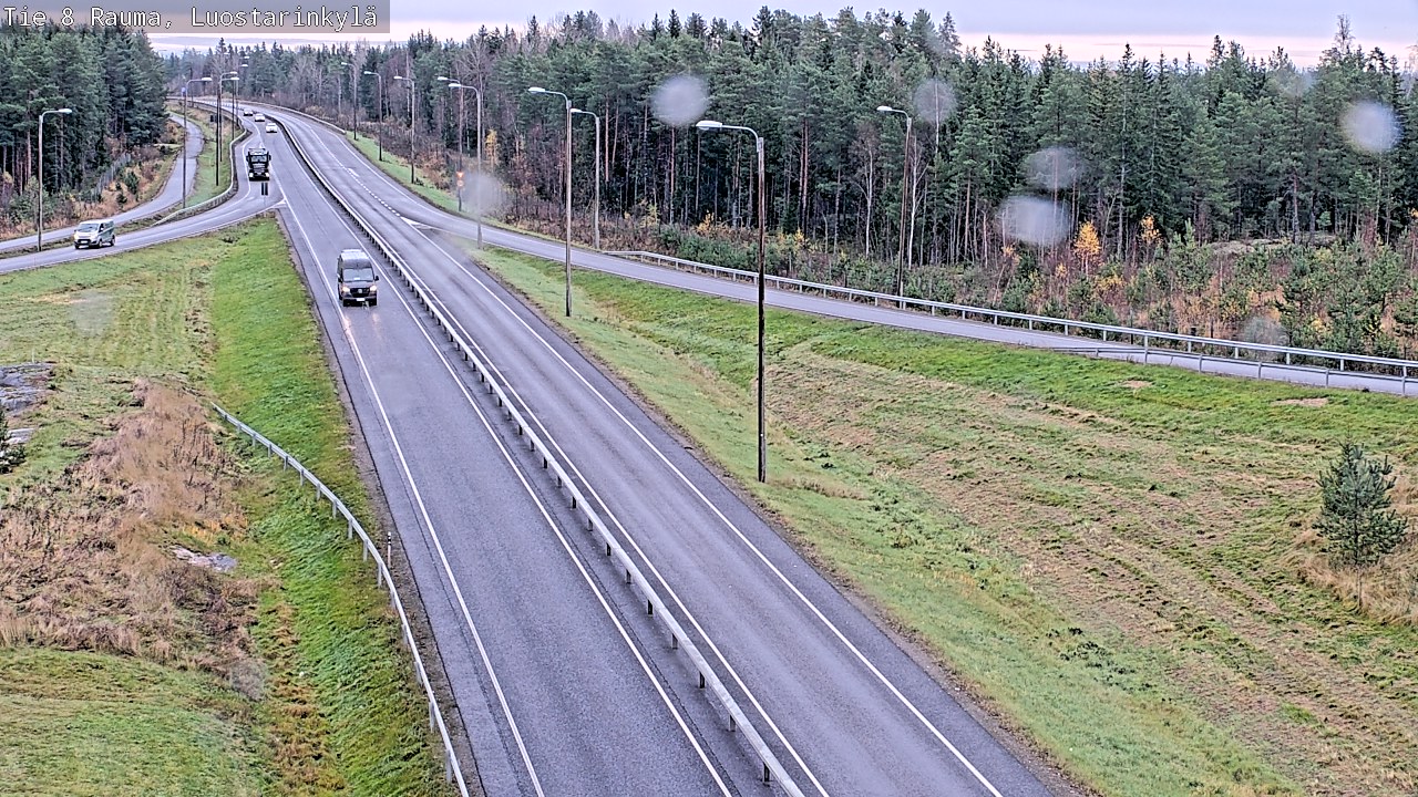 Kelikamerat Kuva Tie 8 Rauma, Luostarinkylä, Rauma, Satakunta