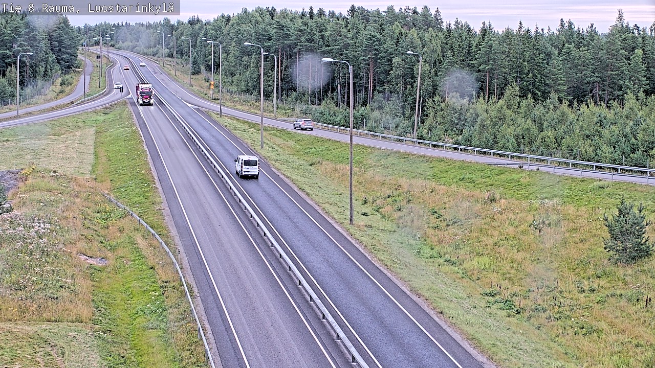 Weather Camera Image Road 8 Rauma, Luostarinkylä, Rauma, Satakunta