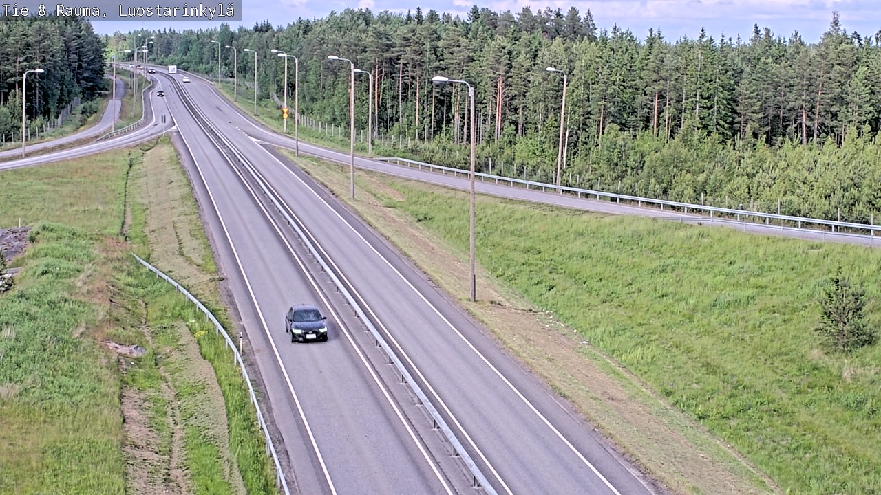 Kelikamerat Kuva Tie 8 Rauma, Luostarinkylä, Rauma, Satakunta