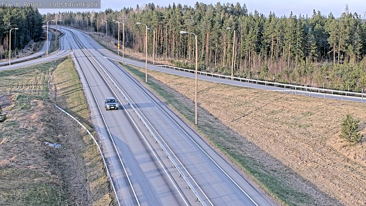 Weather Camera Image Road 8 Rauma, Luostarinkylä, Rauma, Satakunta