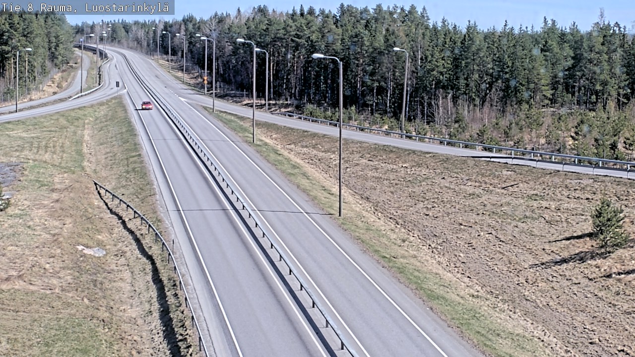 Kelikamerat Kuva Tie 8 Rauma, Luostarinkylä, Rauma, Satakunta