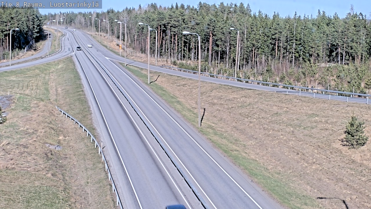 Kelikamerat Kuva Tie 8 Rauma, Luostarinkylä, Rauma, Satakunta