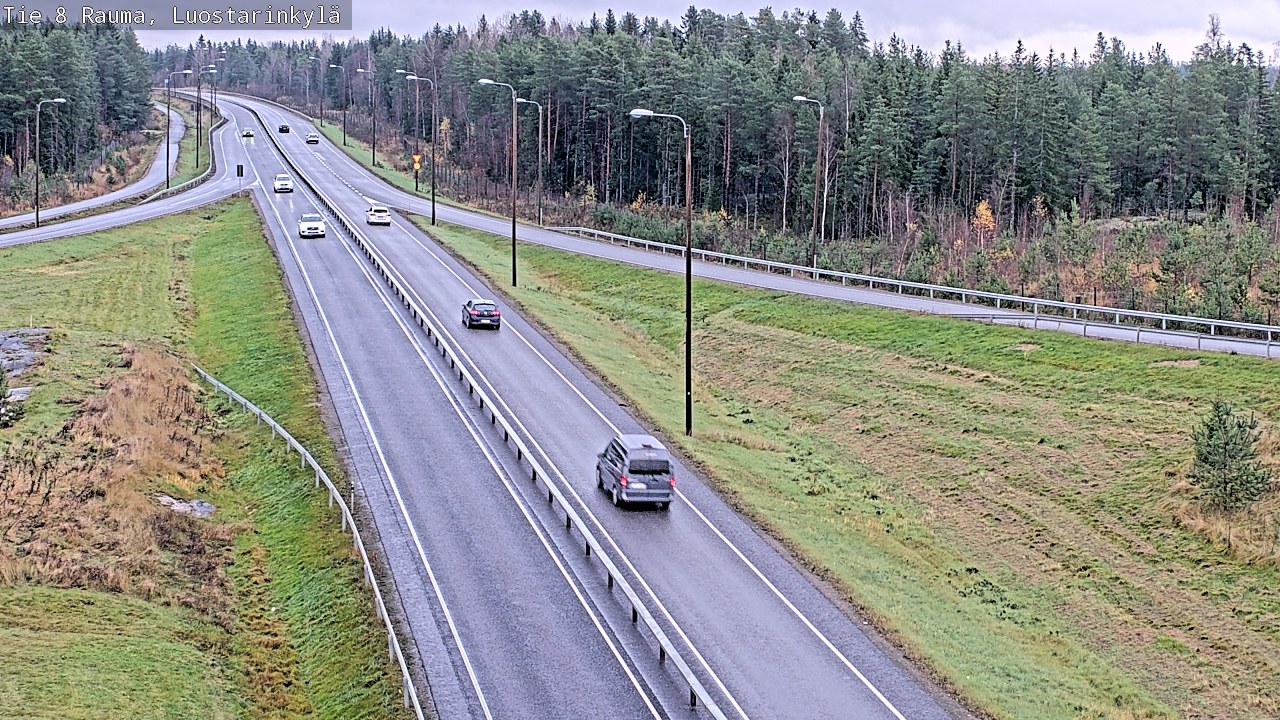 Kelikamerat Kuva Tie 8 Rauma, Luostarinkylä, Rauma, Satakunta