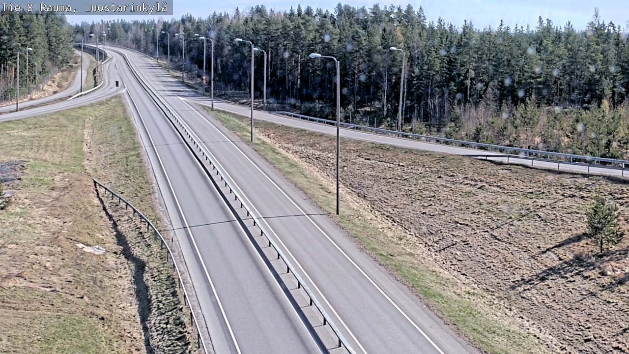 Kelikamerat Kuva Tie 8 Rauma, Luostarinkylä, Rauma, Satakunta