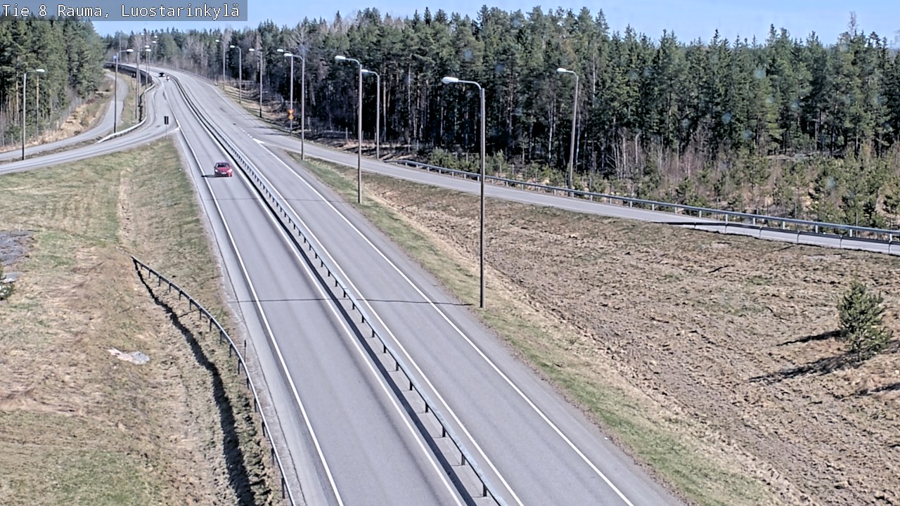 Kelikamerat Kuva Tie 8 Rauma, Luostarinkylä, Rauma, Satakunta