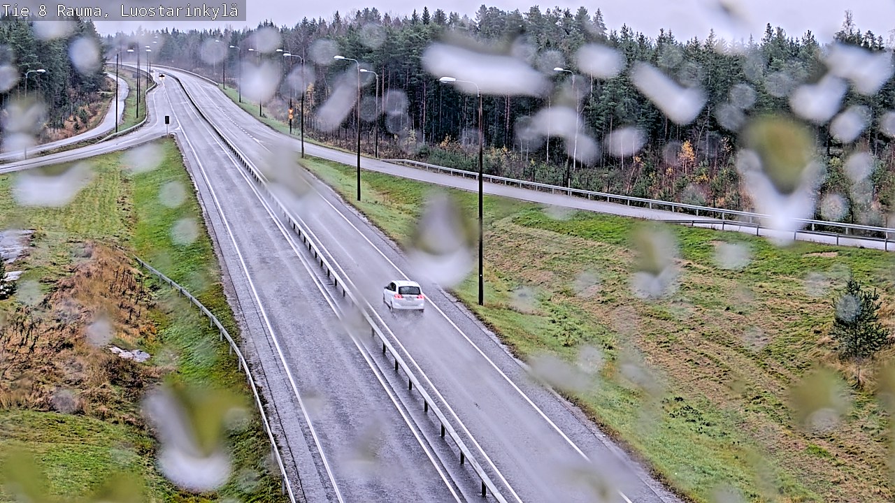 Kelikamerat Kuva Tie 8 Rauma, Luostarinkylä, Rauma, Satakunta