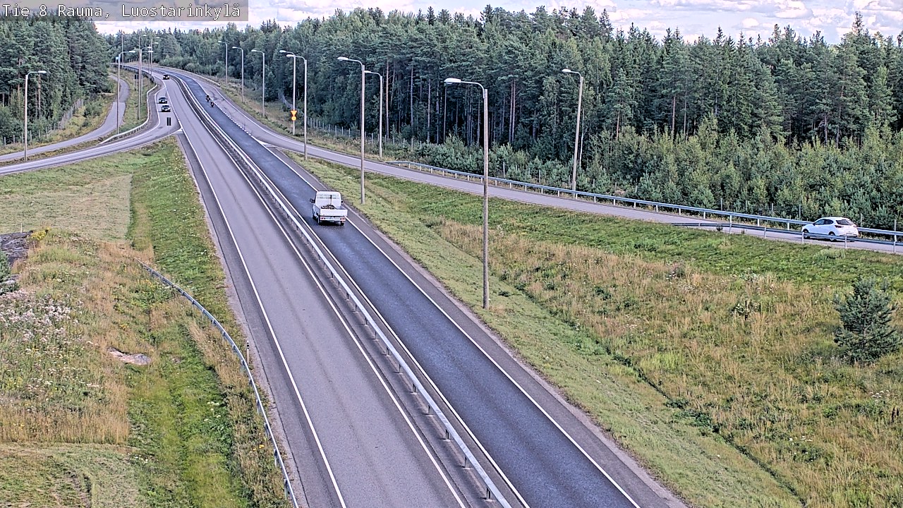 Kelikamerat Kuva Tie 8 Rauma, Luostarinkylä, Rauma, Satakunta