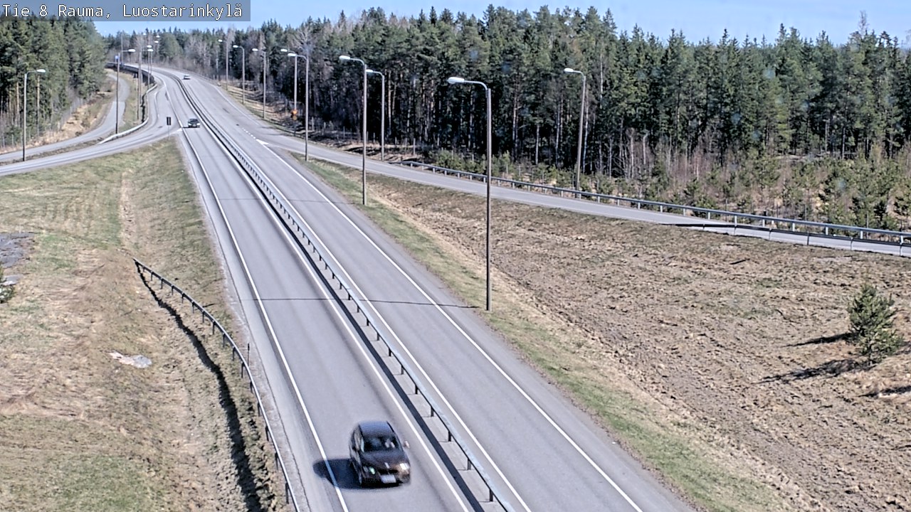 Kelikamerat Kuva Tie 8 Rauma, Luostarinkylä, Rauma, Satakunta