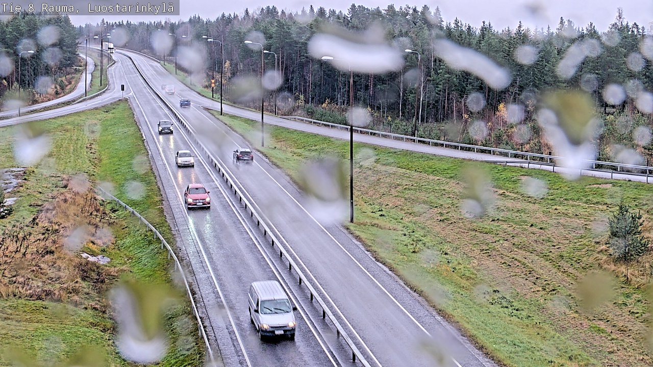 Kelikamerat Kuva Tie 8 Rauma, Luostarinkylä, Rauma, Satakunta