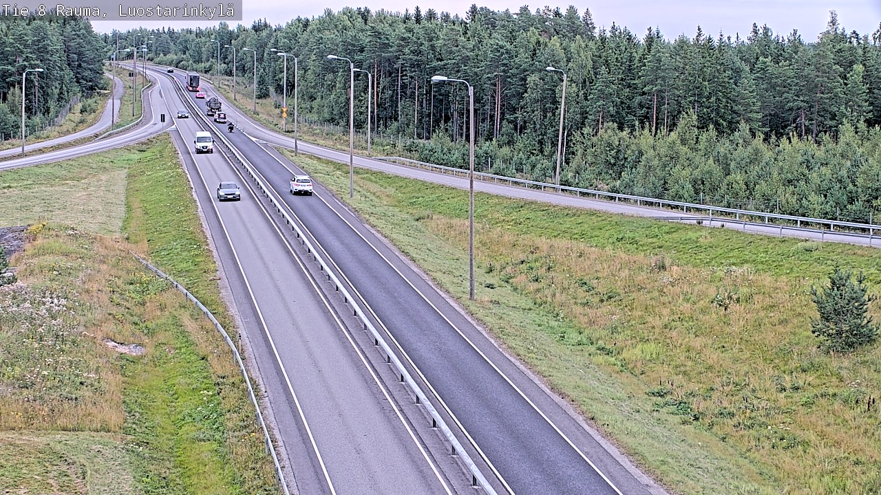 Weather Camera Image Road 8 Rauma, Luostarinkylä, Rauma, Satakunta