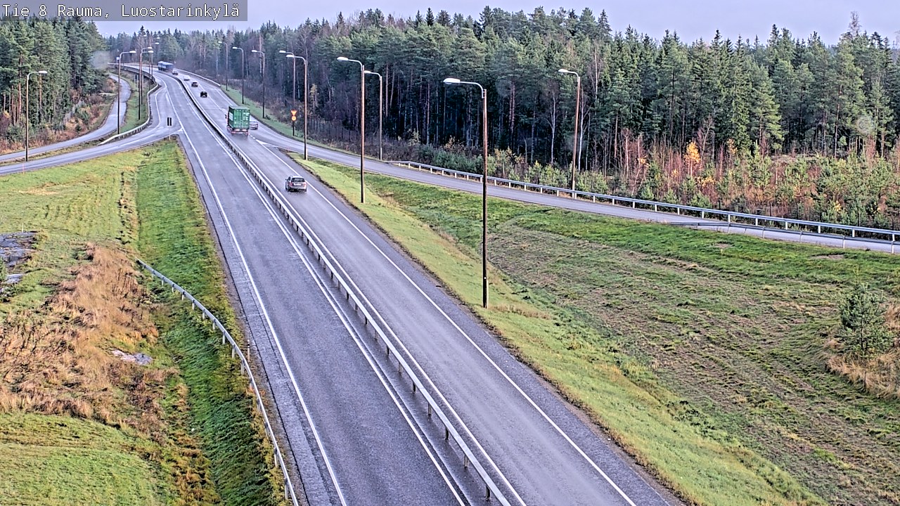 Kelikamerat Kuva Tie 8 Rauma, Luostarinkylä, Rauma, Satakunta