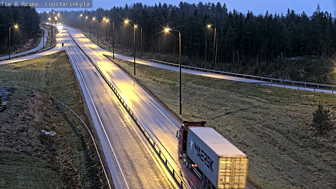 Kelikamerat Kuva Tie 8 Rauma, Luostarinkylä, Rauma, Satakunta