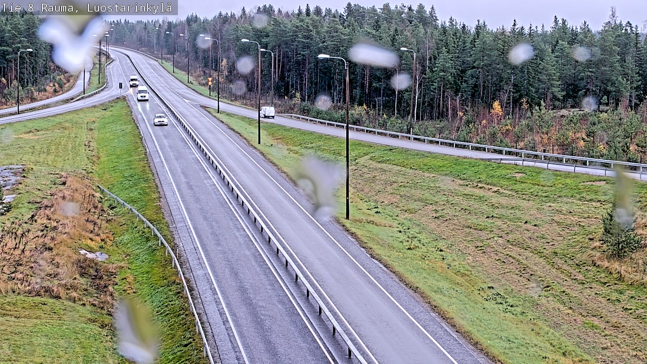 Kelikamerat Kuva Tie 8 Rauma, Luostarinkylä, Rauma, Satakunta