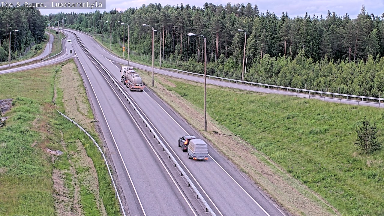 Kelikamerat Kuva Tie 8 Rauma, Luostarinkylä, Rauma, Satakunta