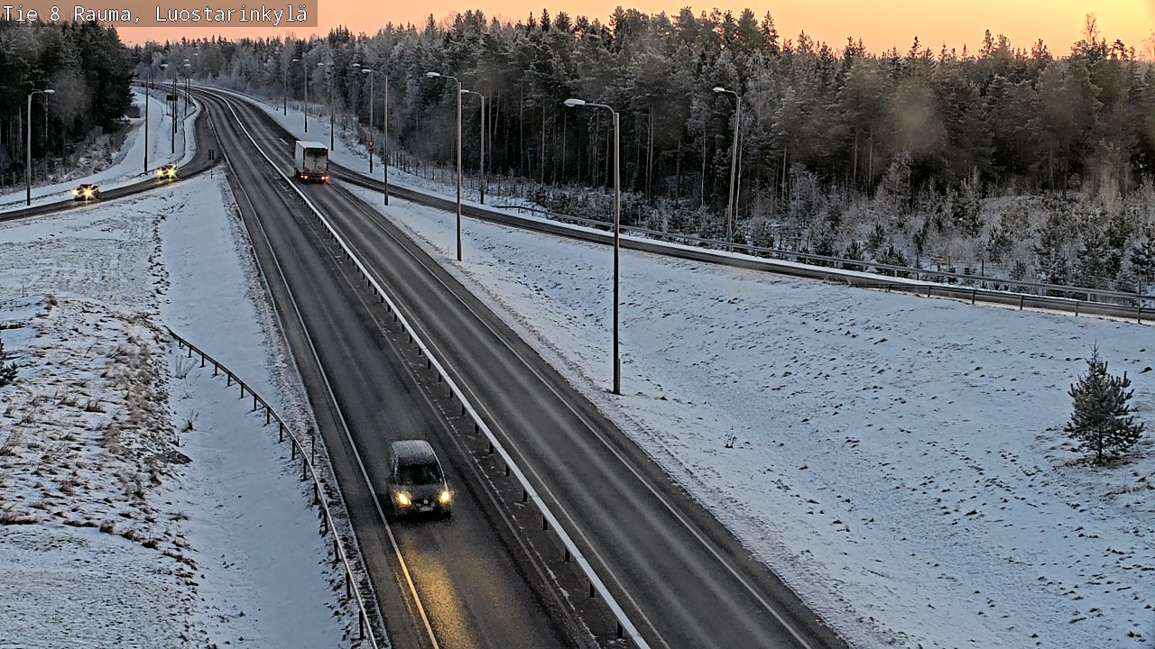 Kelikamerat Kuva Tie 8 Rauma, Luostarinkylä, Rauma, Satakunta
