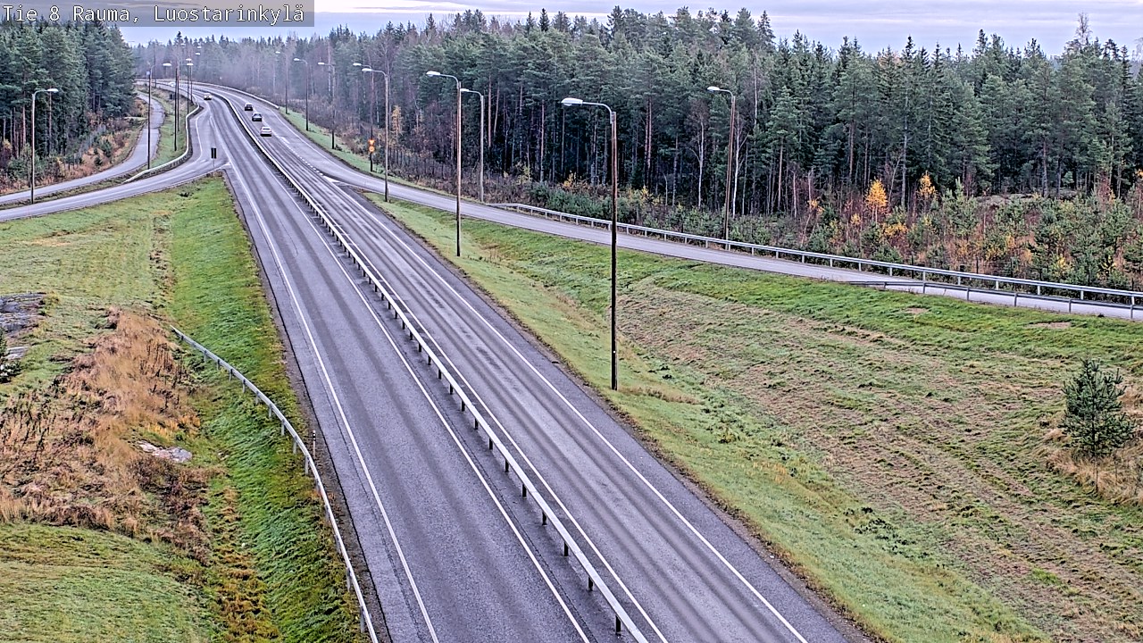 Kelikamerat Kuva Tie 8 Rauma, Luostarinkylä, Rauma, Satakunta