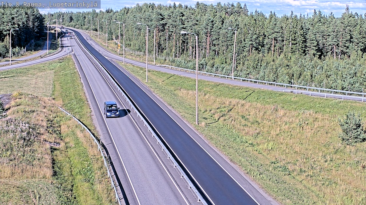 Kelikamerat Kuva Tie 8 Rauma, Luostarinkylä, Rauma, Satakunta