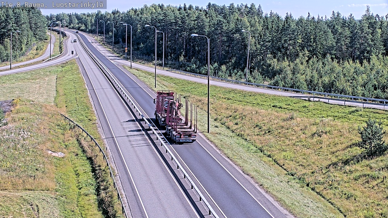 Kelikamerat Kuva Tie 8 Rauma, Luostarinkylä, Rauma, Satakunta