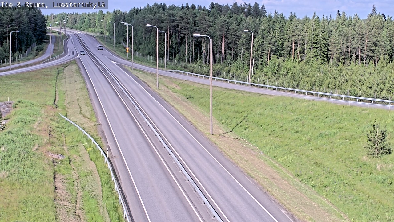 Kelikamerat Kuva Tie 8 Rauma, Luostarinkylä, Rauma, Satakunta