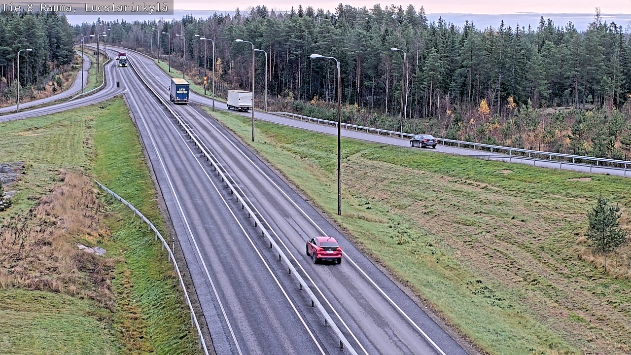 Kelikamerat Kuva Tie 8 Rauma, Luostarinkylä, Rauma, Satakunta