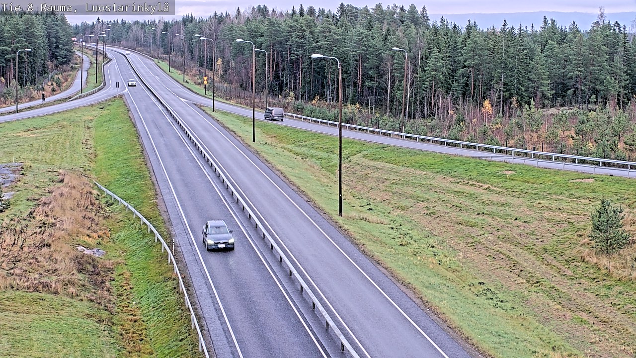 Kelikamerat Kuva Tie 8 Rauma, Luostarinkylä, Rauma, Satakunta