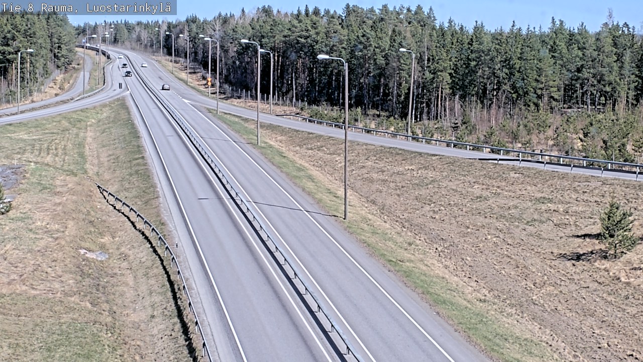 Kelikamerat Kuva Tie 8 Rauma, Luostarinkylä, Rauma, Satakunta