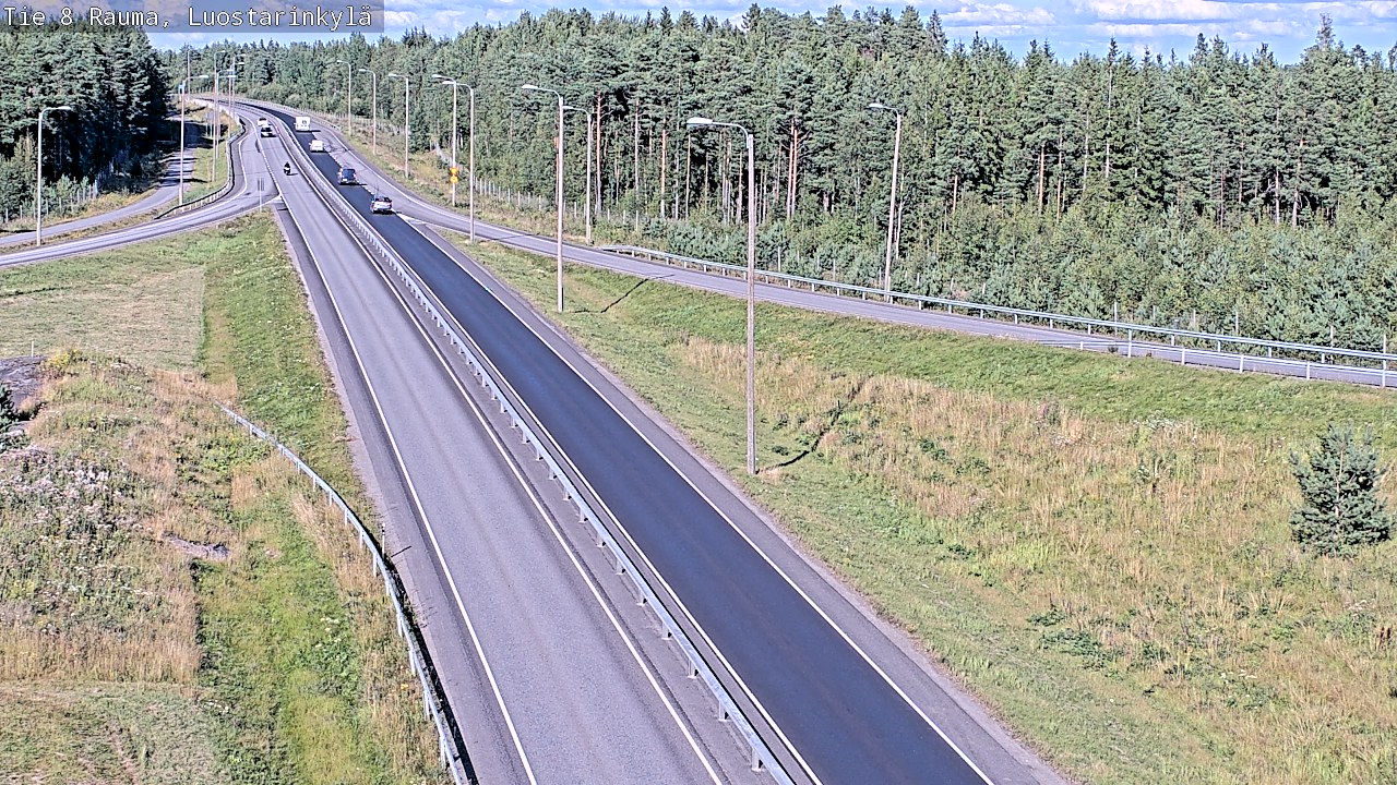 Kelikamerat Kuva Tie 8 Rauma, Luostarinkylä, Rauma, Satakunta