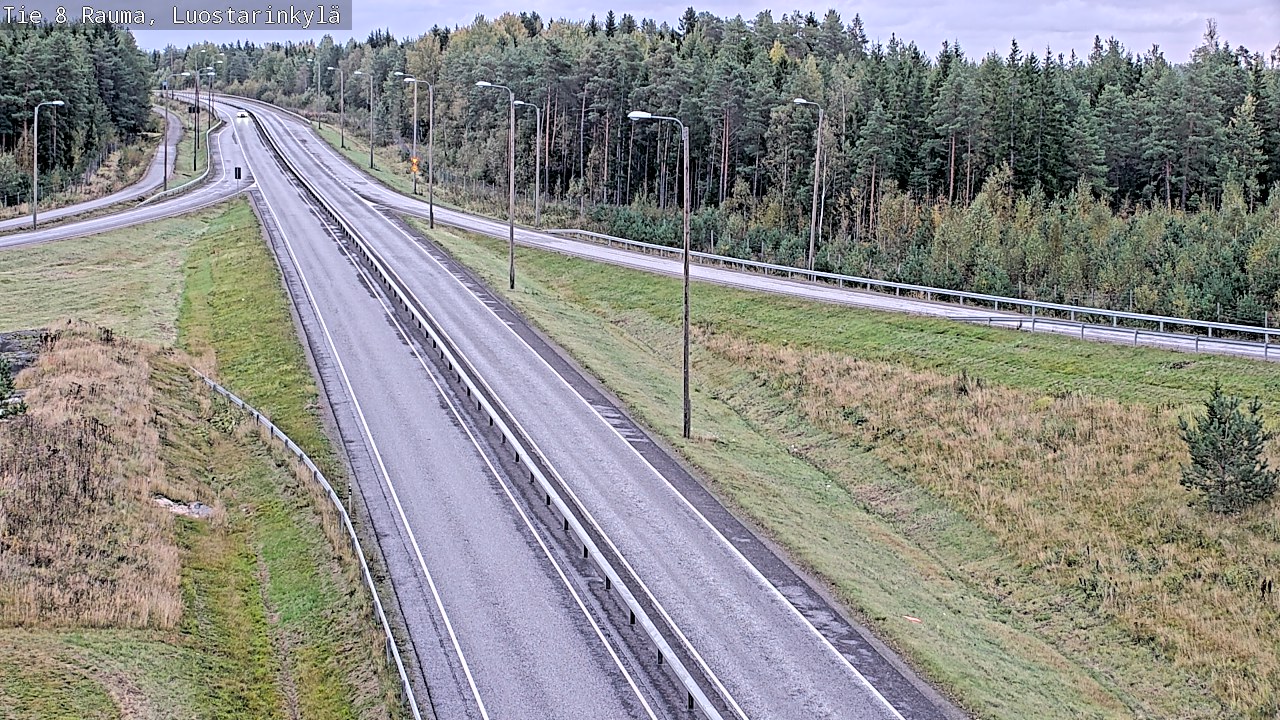 Kelikamerat Kuva Tie 8 Rauma, Luostarinkylä, Rauma, Satakunta