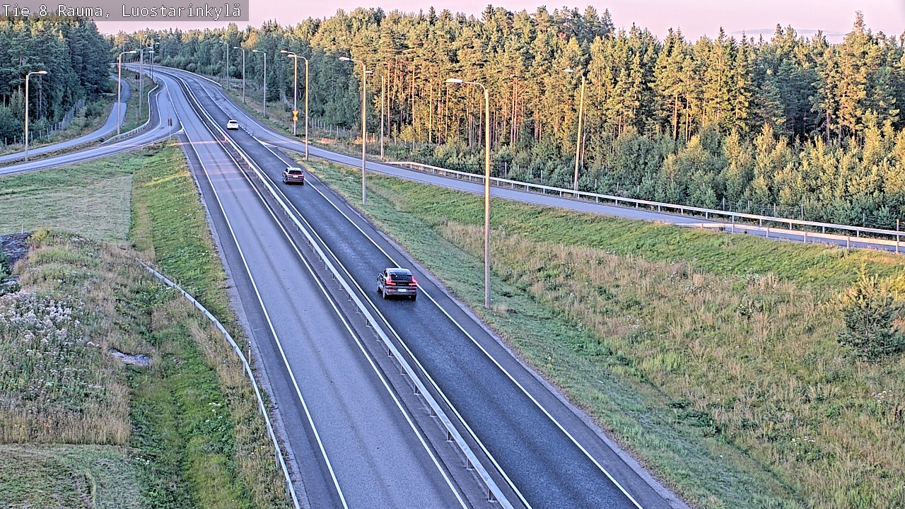 Kelikamerat Kuva Tie 8 Rauma, Luostarinkylä, Rauma, Satakunta