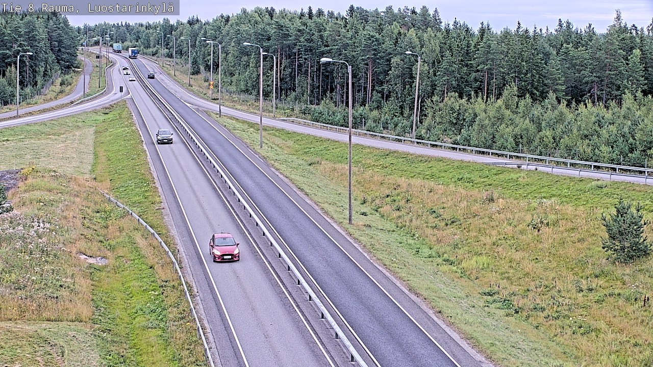 Weather Camera Image Road 8 Rauma, Luostarinkylä, Rauma, Satakunta