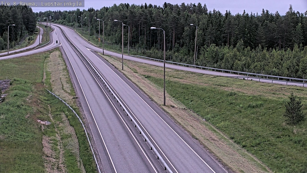 Kelikamerat Kuva Tie 8 Rauma, Luostarinkylä, Rauma, Satakunta