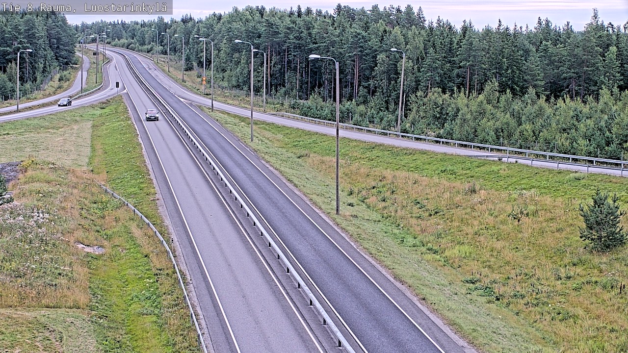 Weather Camera Image Road 8 Rauma, Luostarinkylä, Rauma, Satakunta