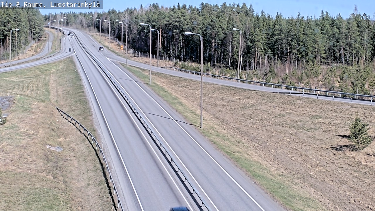 Kelikamerat Kuva Tie 8 Rauma, Luostarinkylä, Rauma, Satakunta