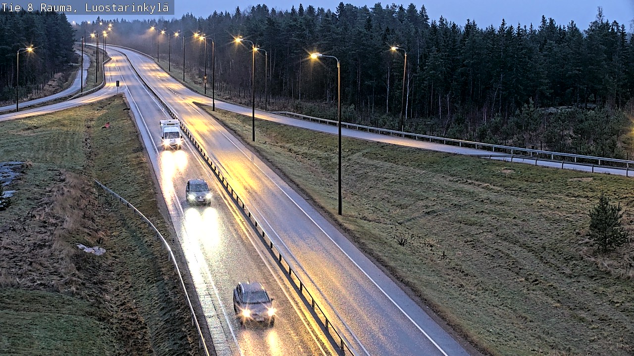 Kelikamerat Kuva Tie 8 Rauma, Luostarinkylä, Rauma, Satakunta