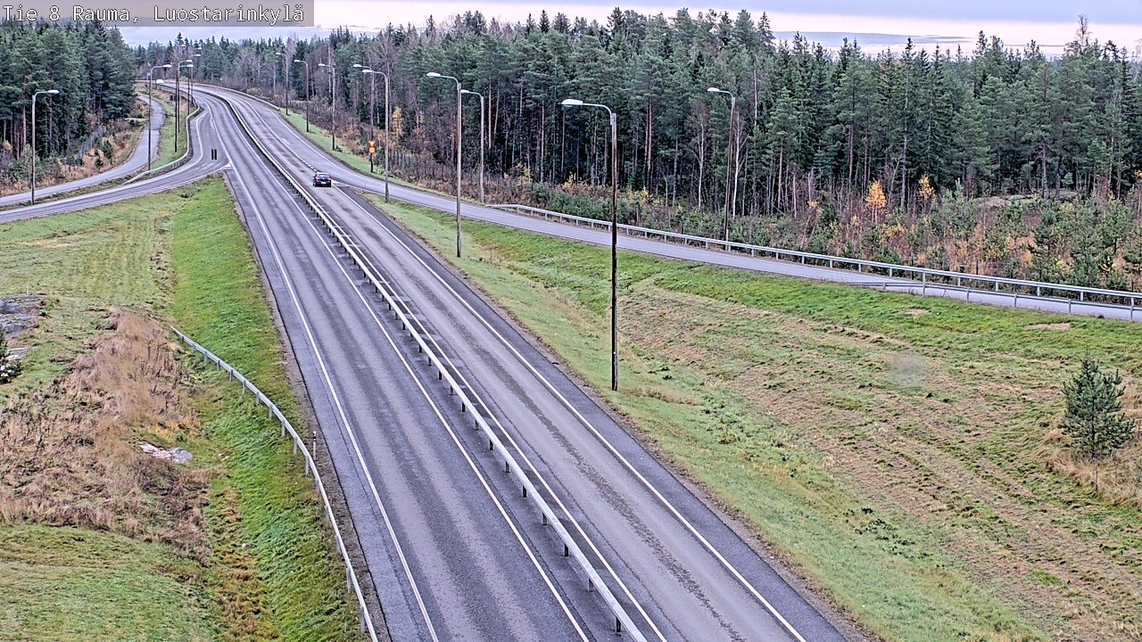 Kelikamerat Kuva Tie 8 Rauma, Luostarinkylä, Rauma, Satakunta