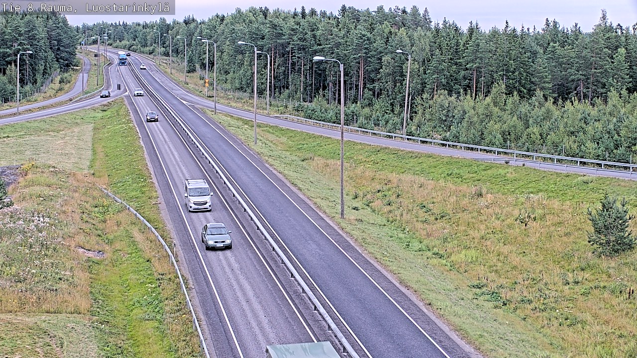 Weather Camera Image Road 8 Rauma, Luostarinkylä, Rauma, Satakunta