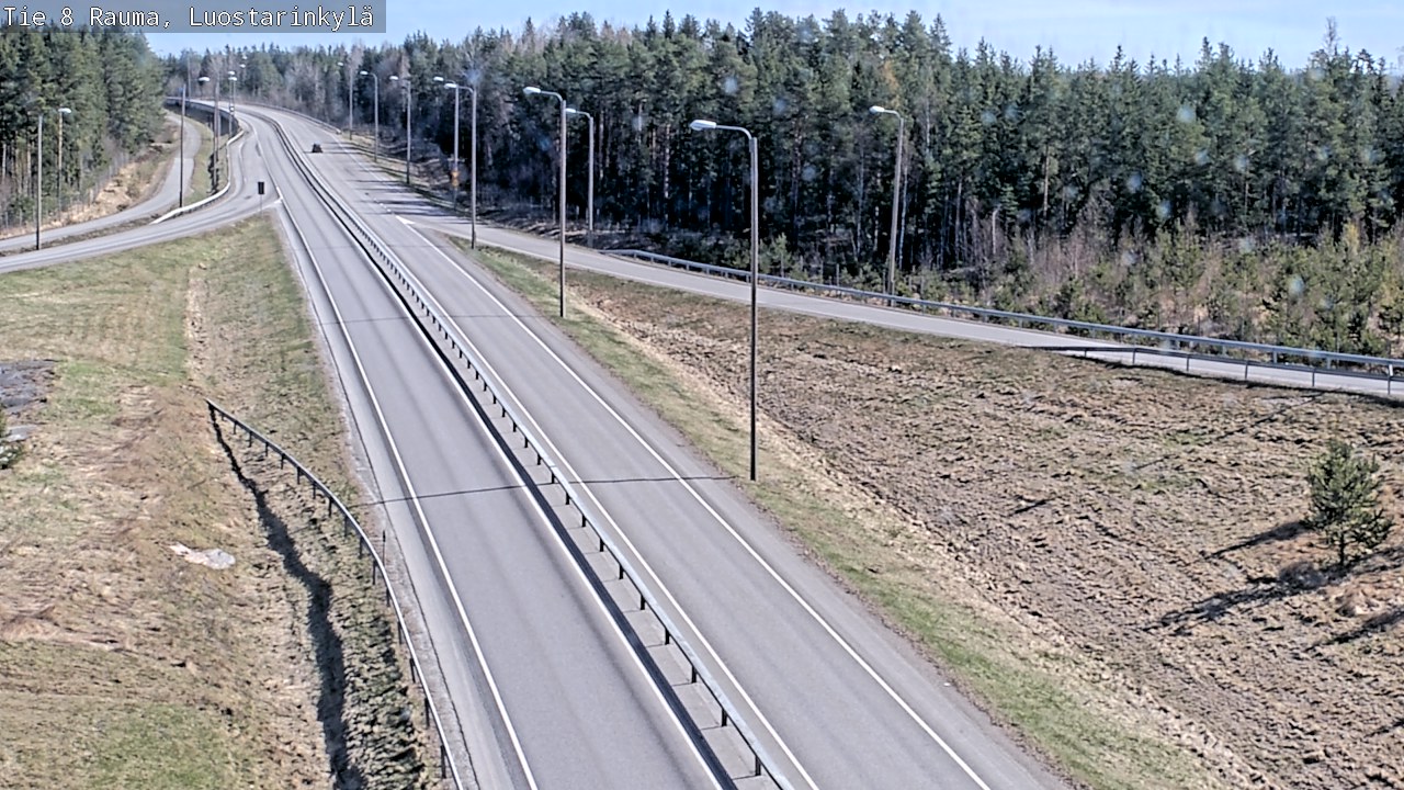 Kelikamerat Kuva Tie 8 Rauma, Luostarinkylä, Rauma, Satakunta