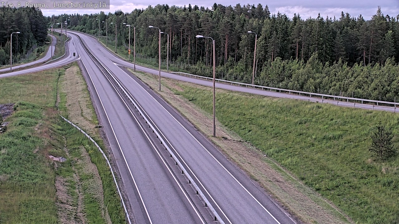 Kelikamerat Kuva Tie 8 Rauma, Luostarinkylä, Rauma, Satakunta