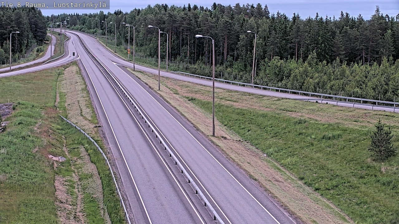 Kelikamerat Kuva Tie 8 Rauma, Luostarinkylä, Rauma, Satakunta