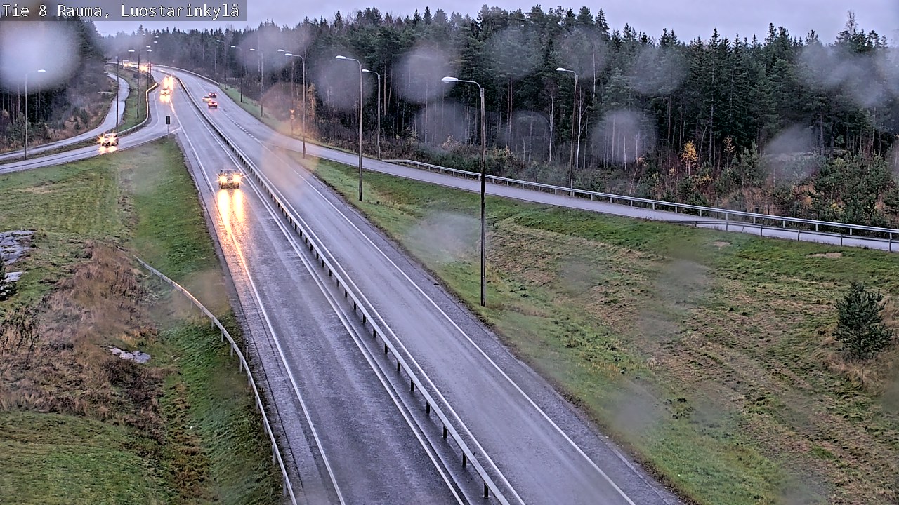 Kelikamerat Kuva Tie 8 Rauma, Luostarinkylä, Rauma, Satakunta