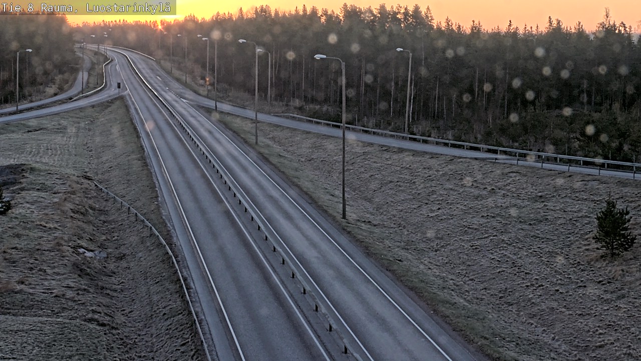 Kelikamerat Kuva Tie 8 Rauma, Luostarinkylä, Rauma, Satakunta